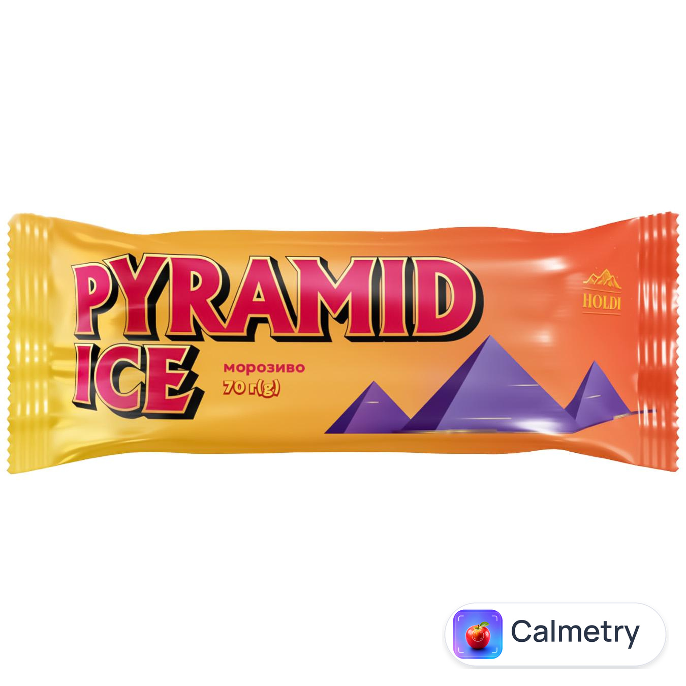 Морозиво Holdi Pyramid Шоколадна тарта-вишня 70г
