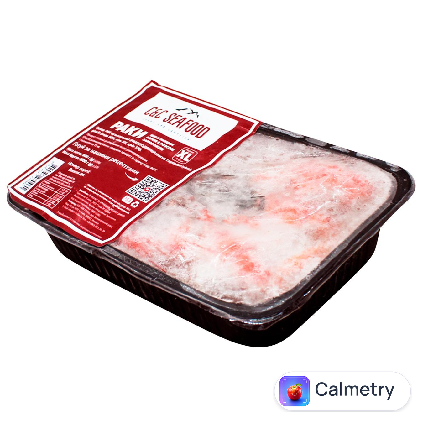 Раки цілі C&C Seafood XL варені в панцирі заморожені 800г