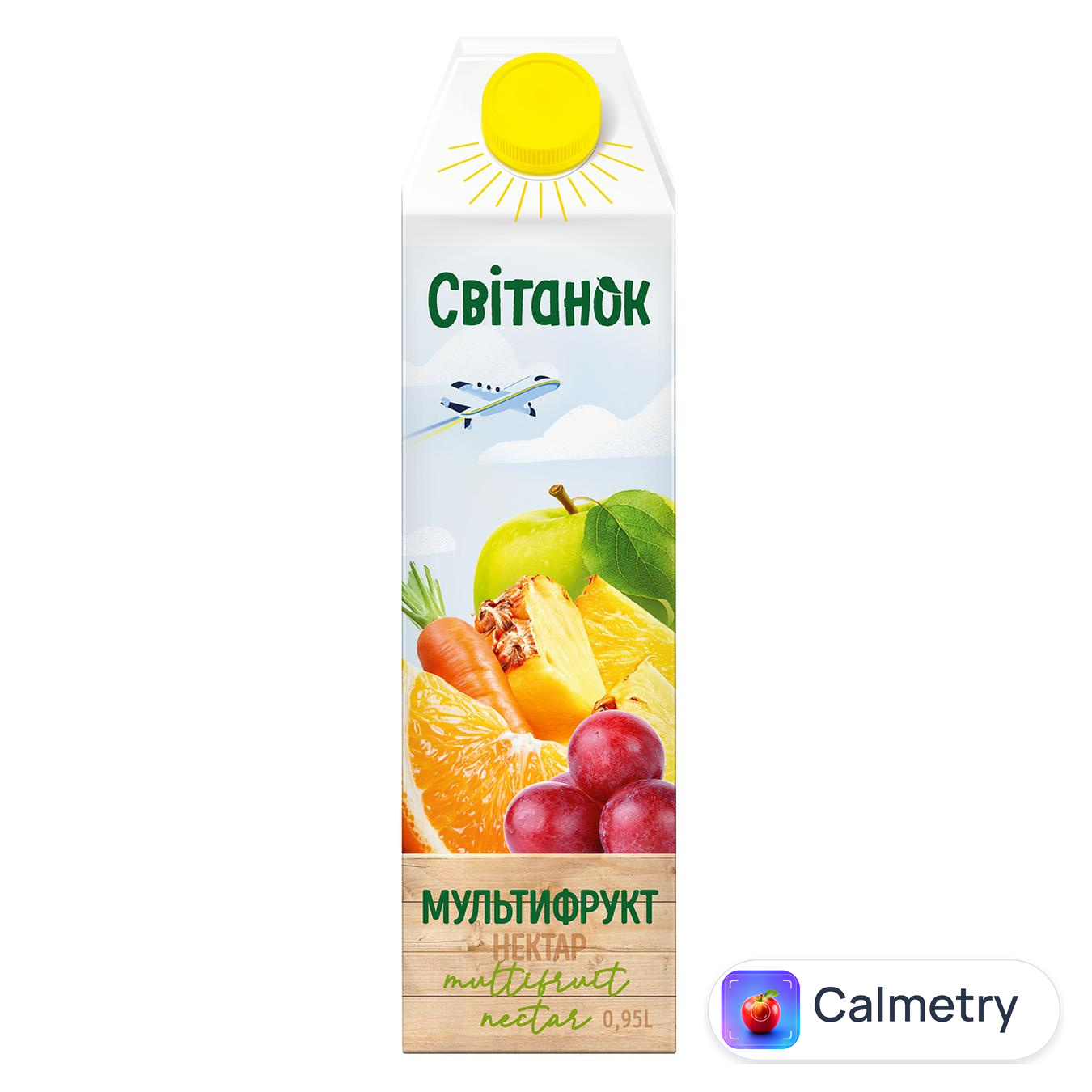 Нектар Світанок мультифруктовий 0,95л — фото продукту