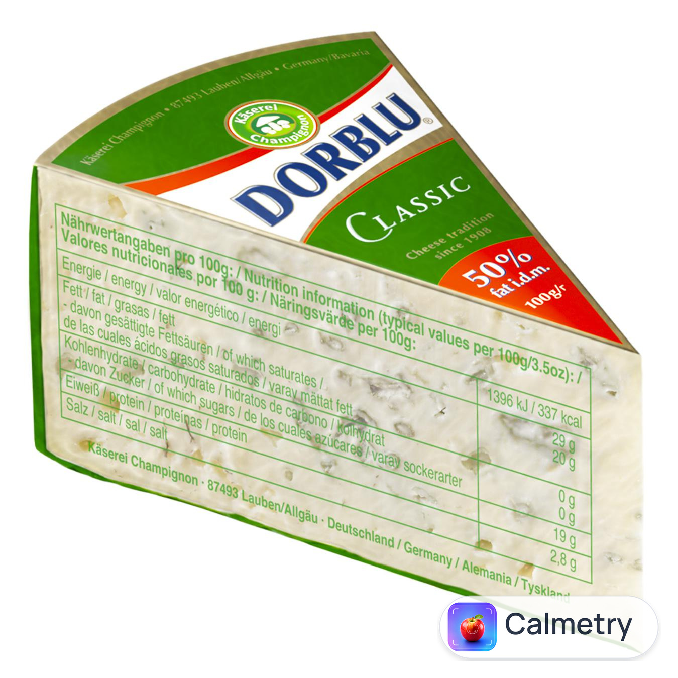 Сир Kaserei Champignon Dorblu Classic 50% 100г