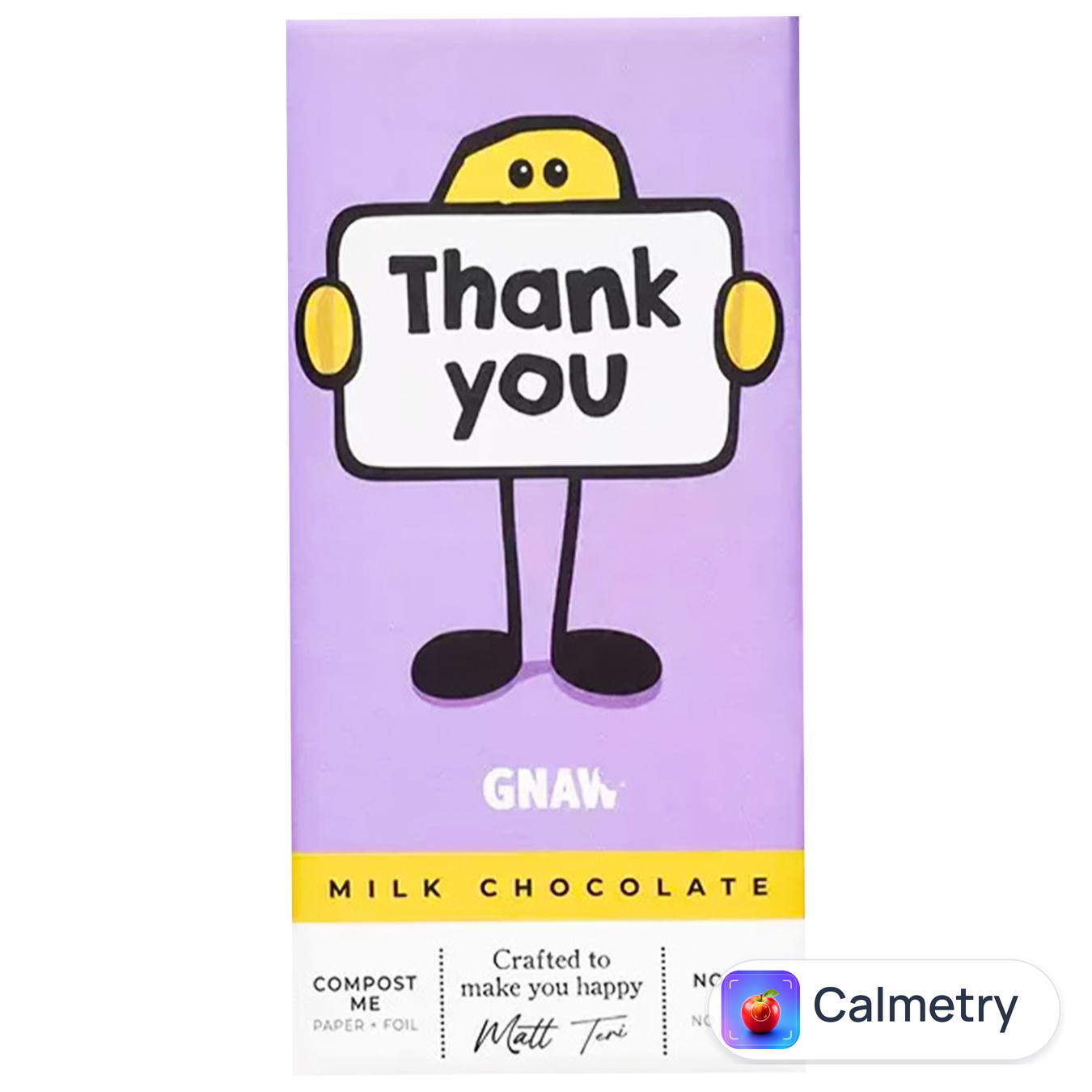 Шоколад молочний Gnaw Thank You 80г