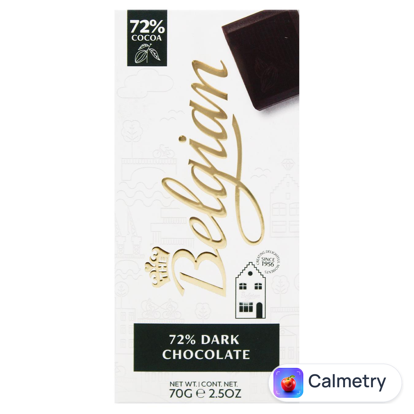 Шоколад чорний The Belgian 70г — фото продукту