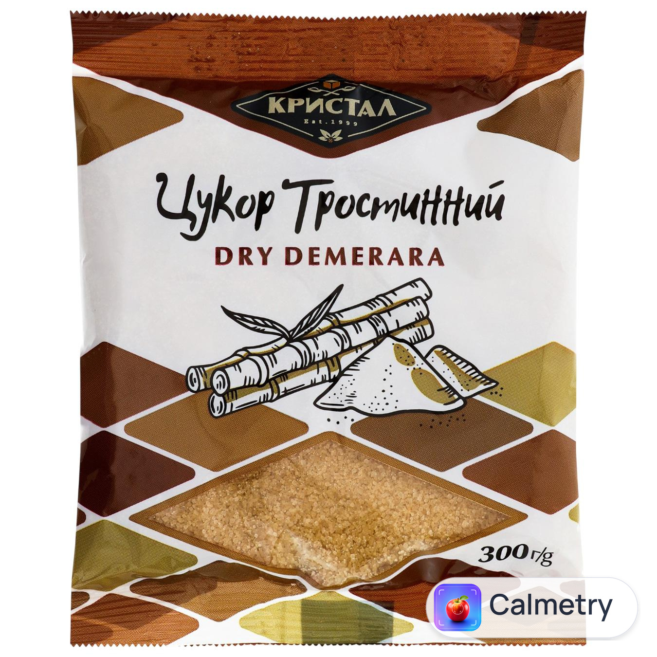 Цукор Кристал тростинний 300г