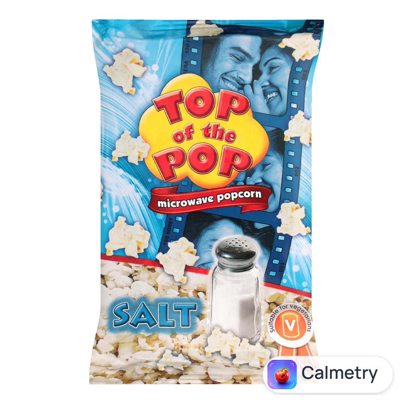 Попкорн Top of the Pop із сіллю для мікрохвильової печі 100г — фото продукту