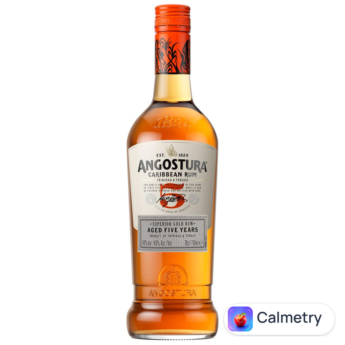 Ром Angostura 5 років 40% 0,7л — фото продукту