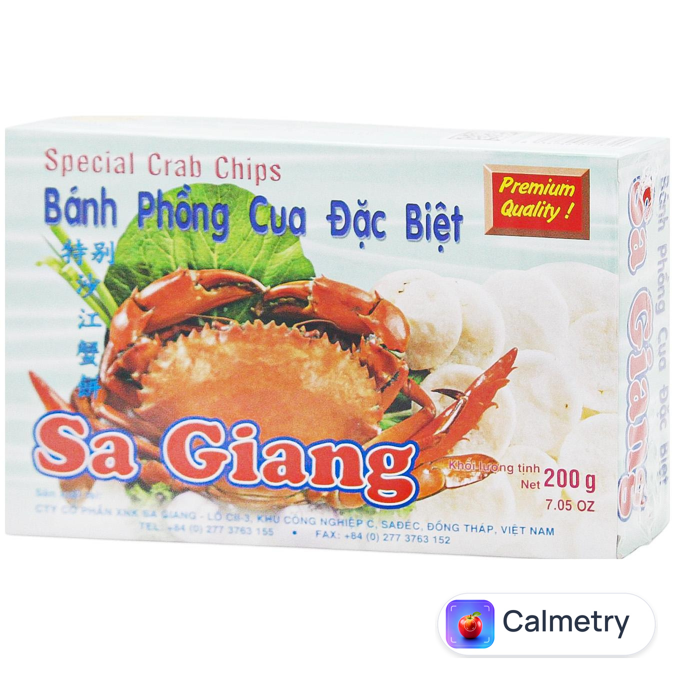 Чипси Sa Giang зі смаком краба 200г
