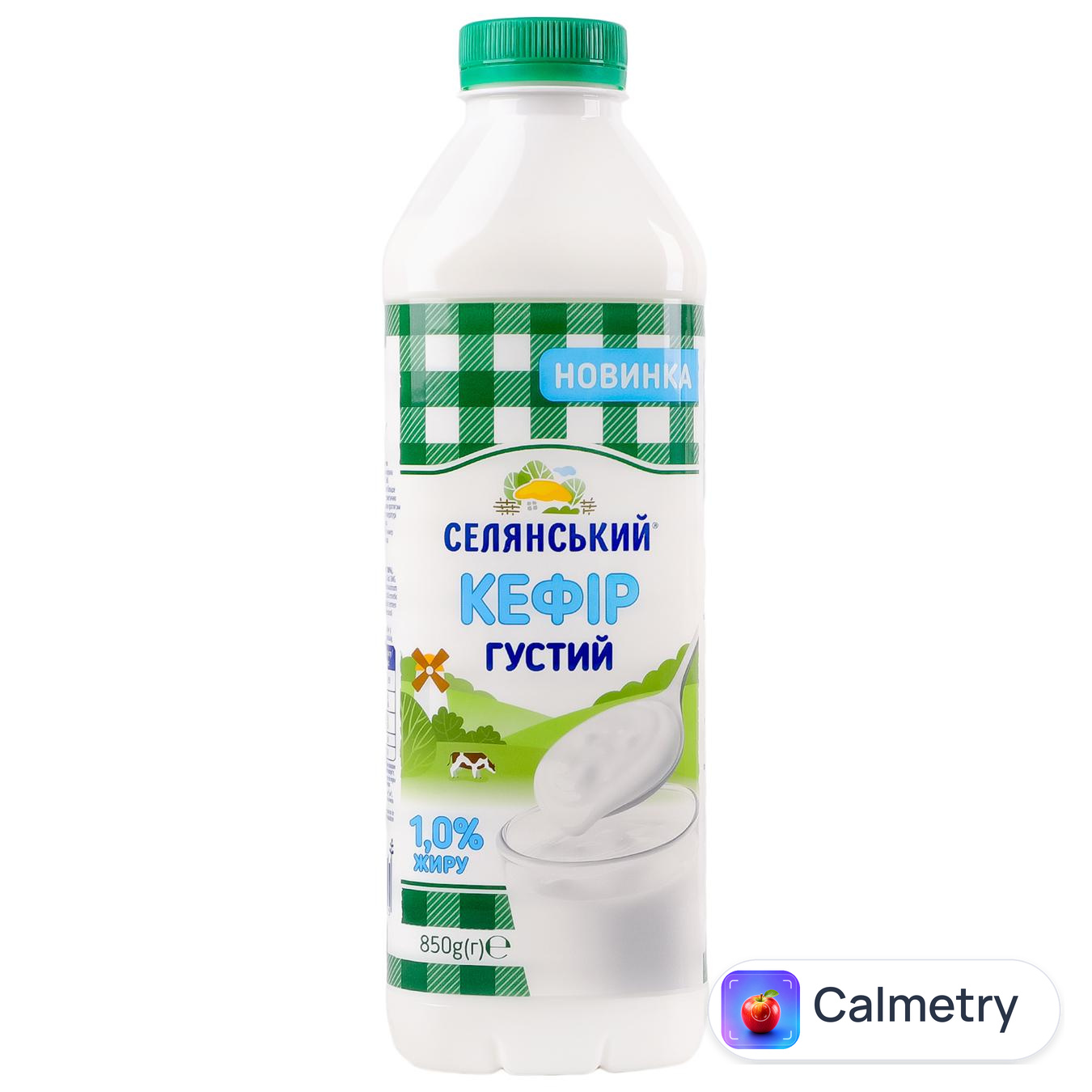 Кефір Селянський густий 1% 850г — фото продукту