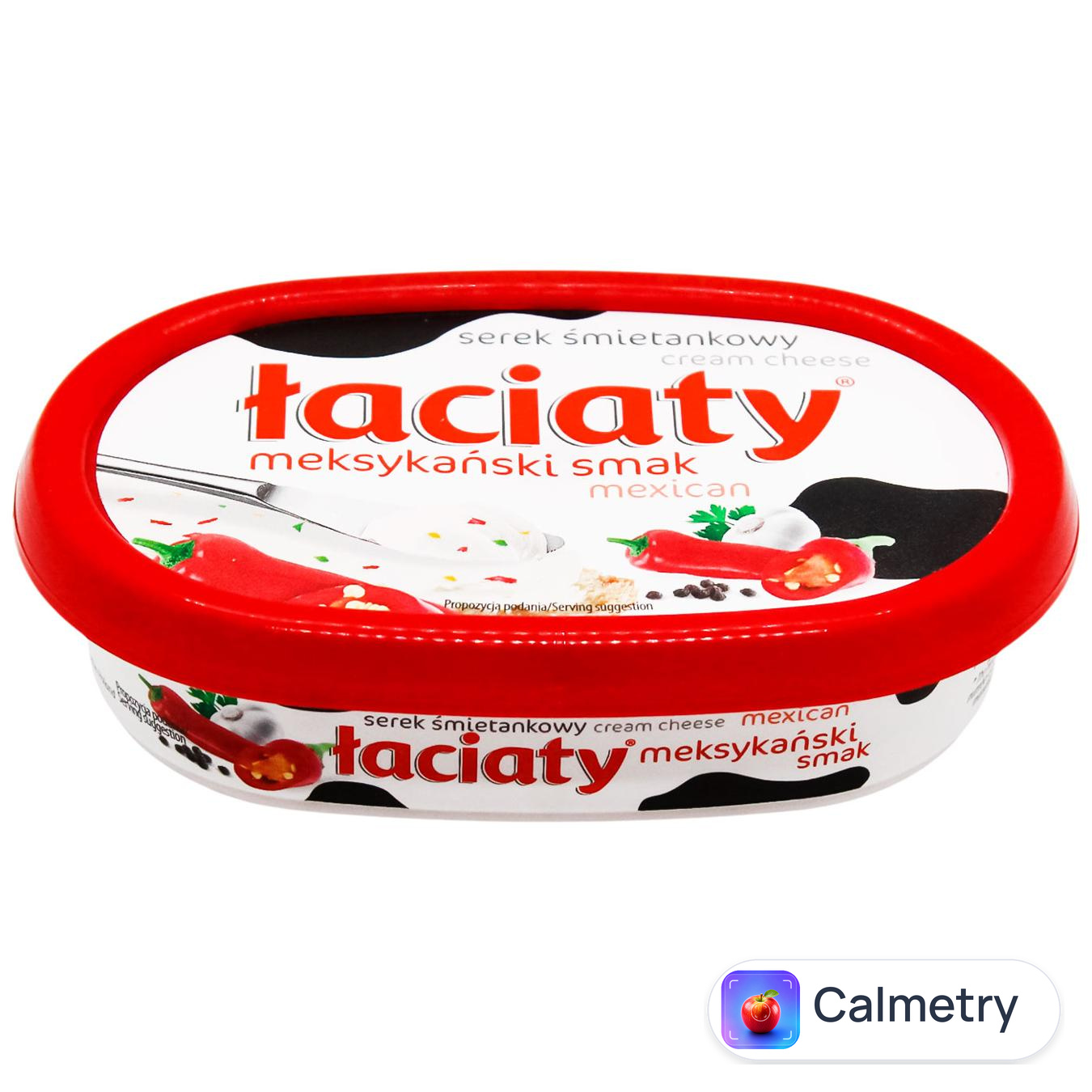 Крем-сир Laciaty вершковий мексиканський 57,5% 135г