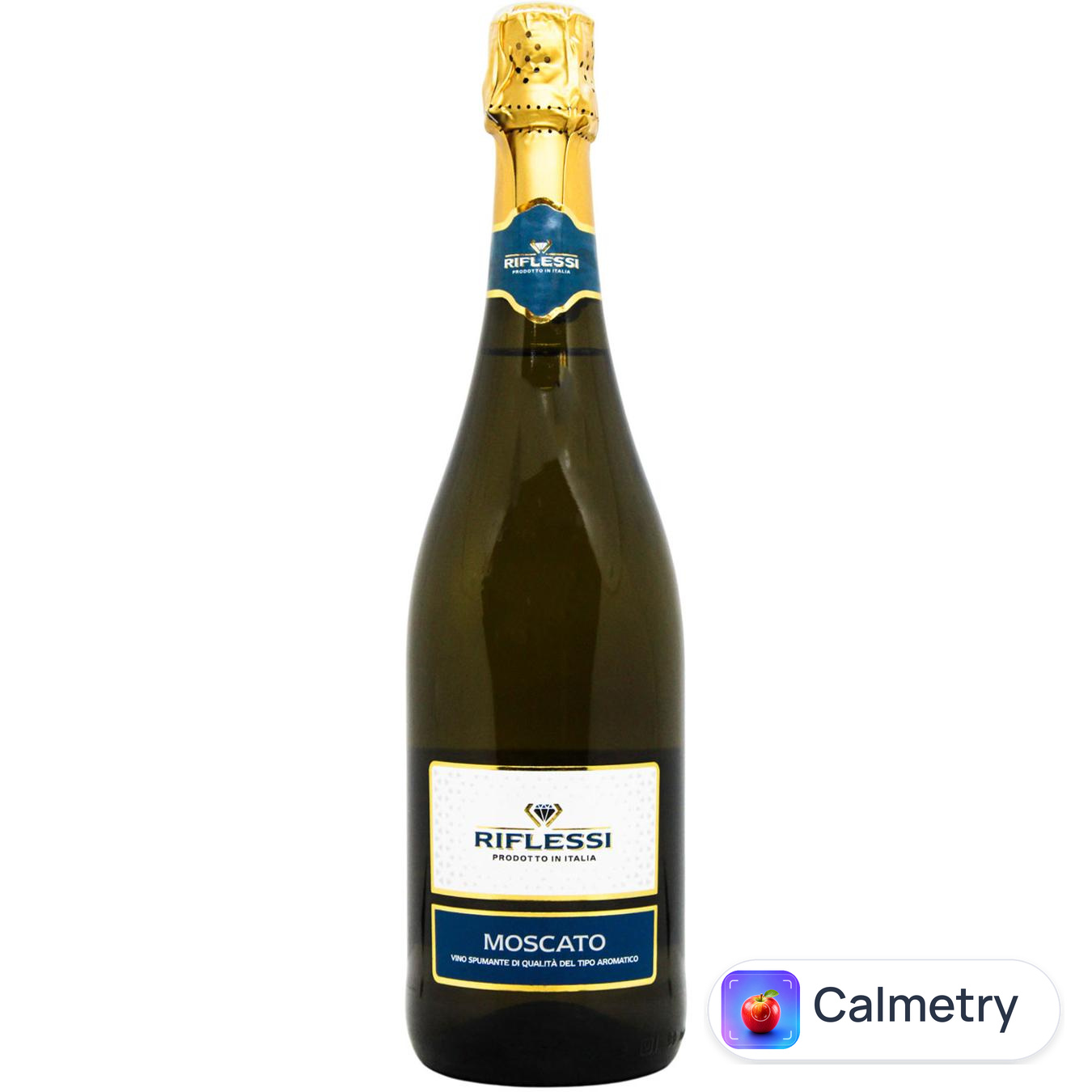 Вино ігристе Riflessi Moscato біле солодке 7% 0,75л