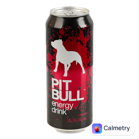 Напій енергетичний Pit Bull безалкогольний сильногазований з/б, 0,5л