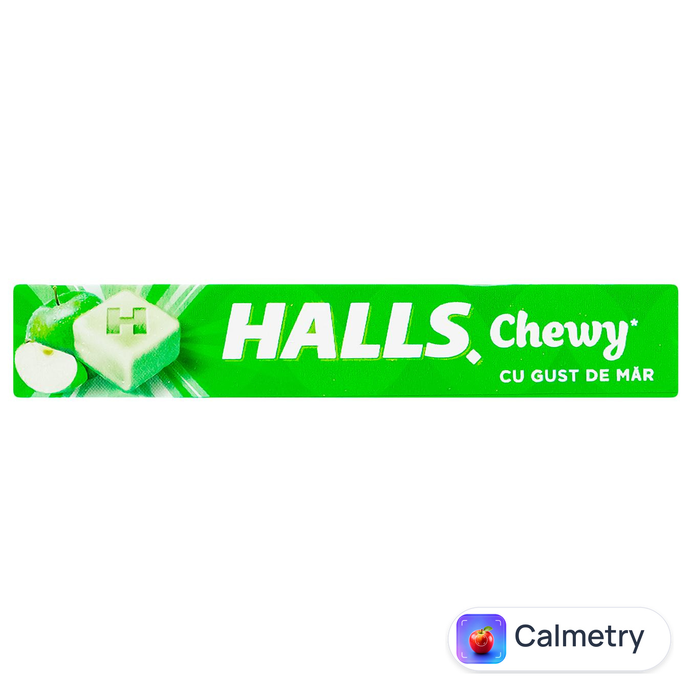 Цукерки жувальні Halls зі смаком яблука 47г — фото продукту