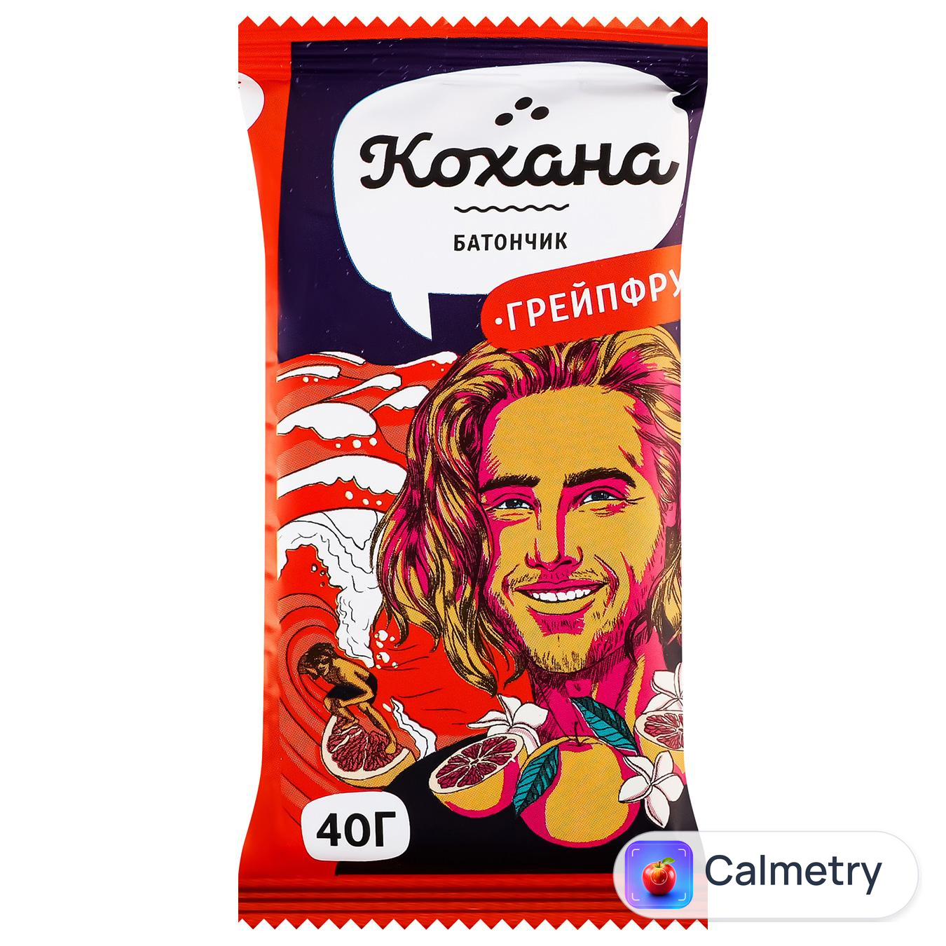 Батончик Кохана натуральний Грейпфрут 40г