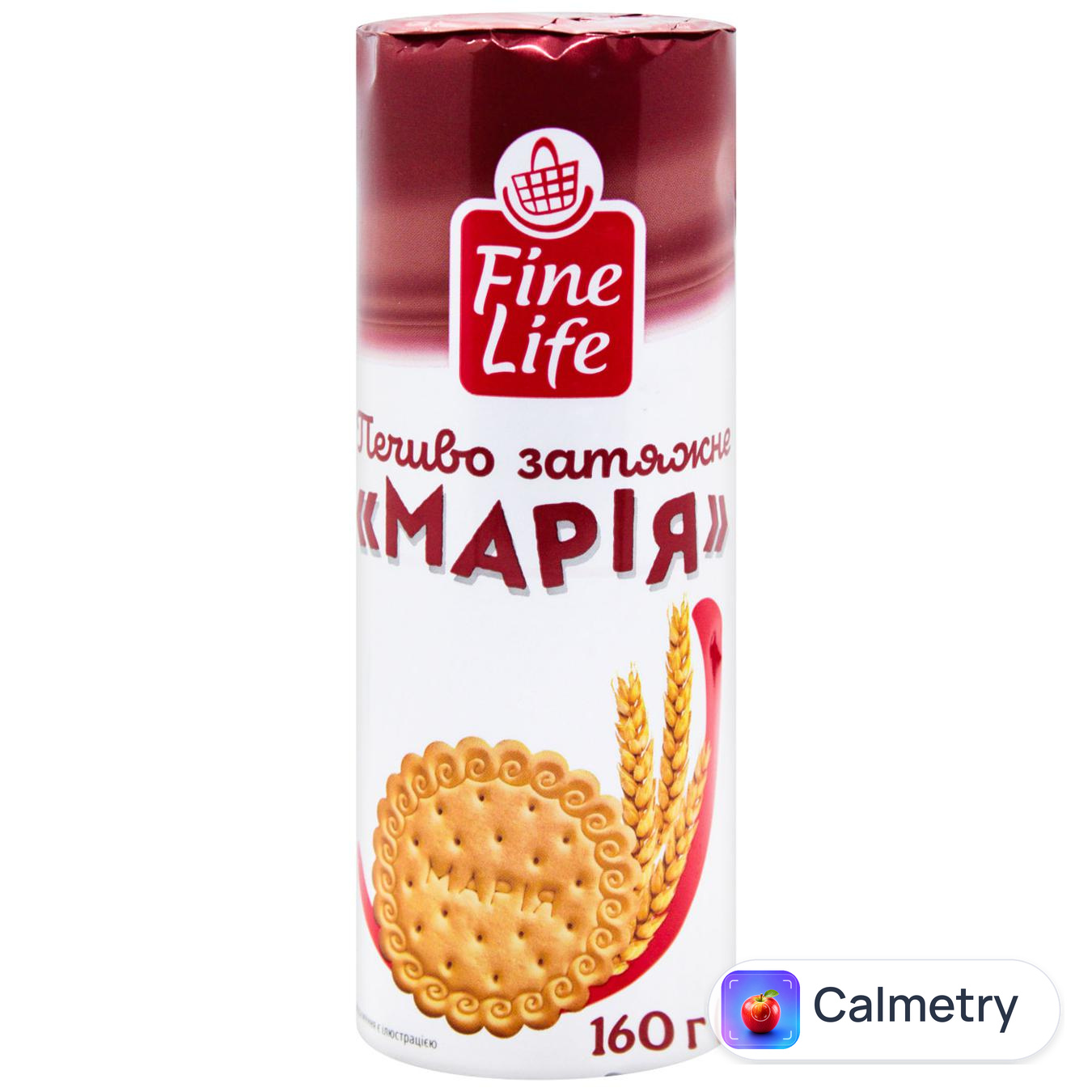 Печиво Fine Life Марія затяжне 160г — фото продукту