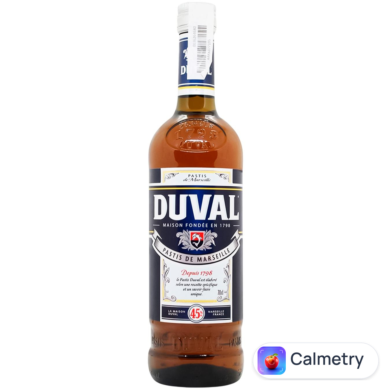 Настоянка Duval Pastis de Marseille анісова 45% 0,7л