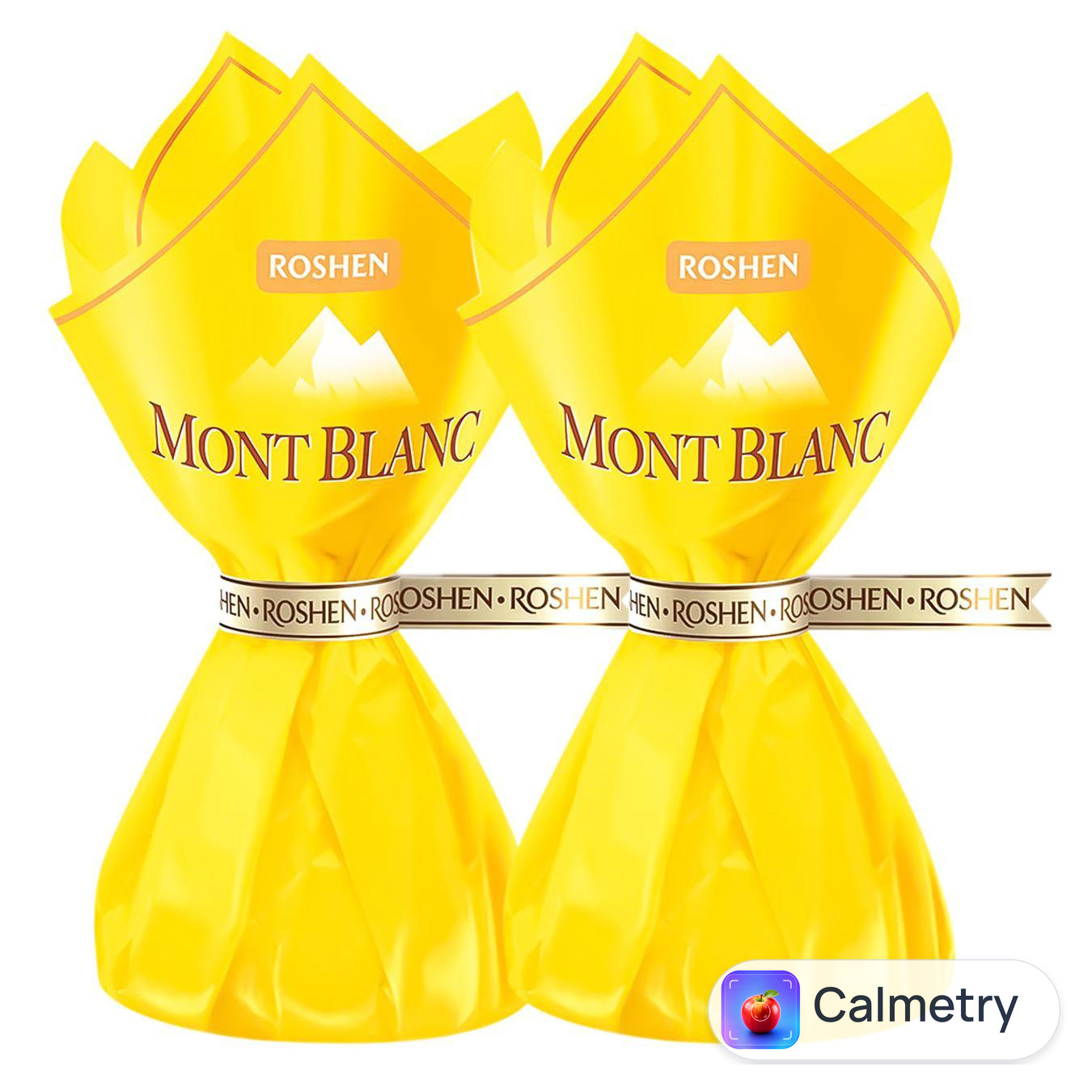 Цукерки Roshen Mont Blanc з шоколадом та сезамом — фото продукту