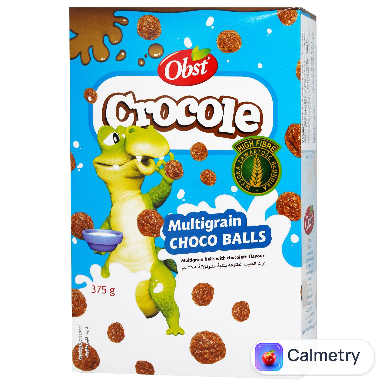 Сніданок сухий Obst Мультизернові кульки зі смаком шоколаду 375г