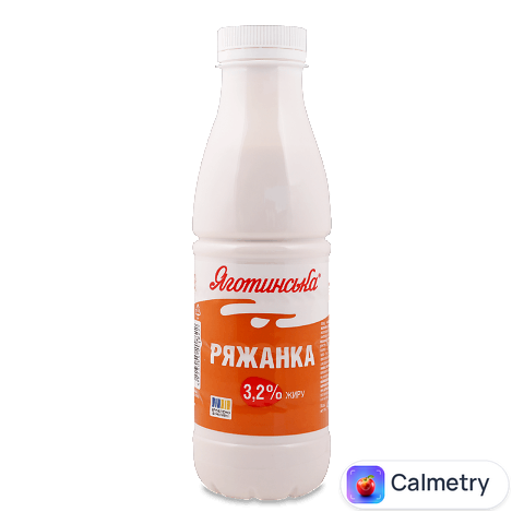 Ряжанка Яготинська 3,2% пл, 450г
