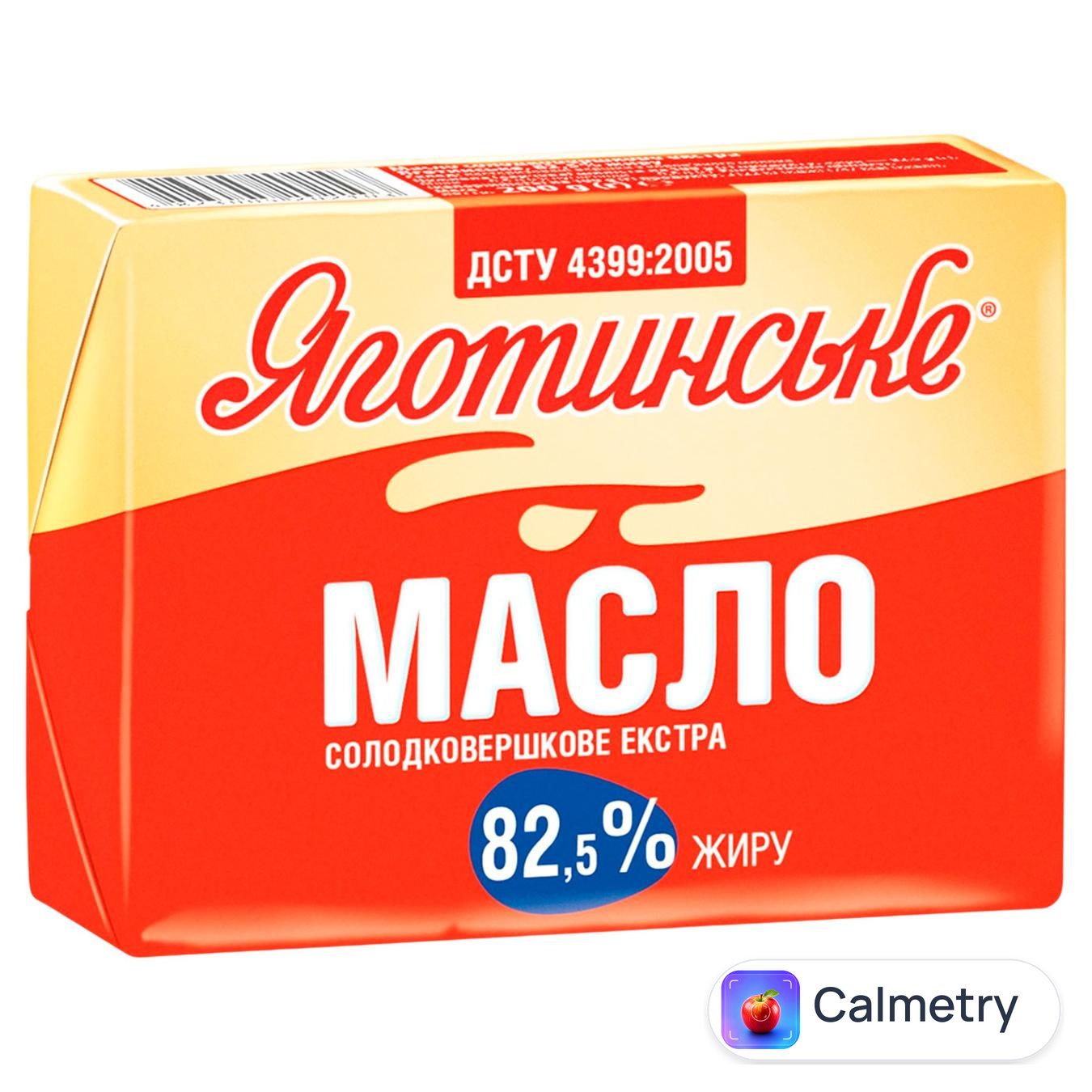 Масло Яготинське Екстра солодковершкове 82,5% 180г