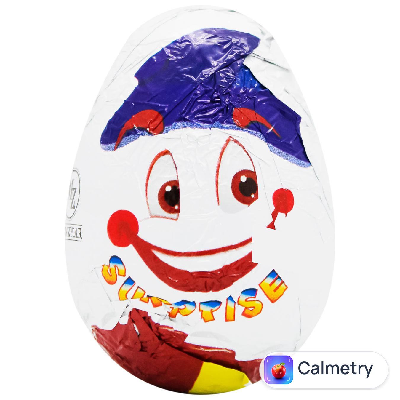 Яйце шоколадне Monzhar Egg in Cap з сюрпризом 25г