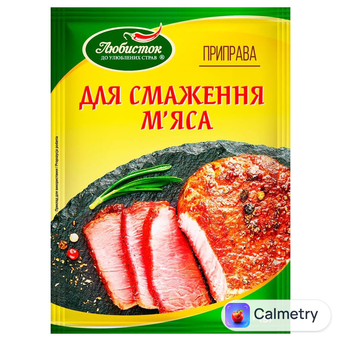 Приправа Любисток для смаження м'яса 30г