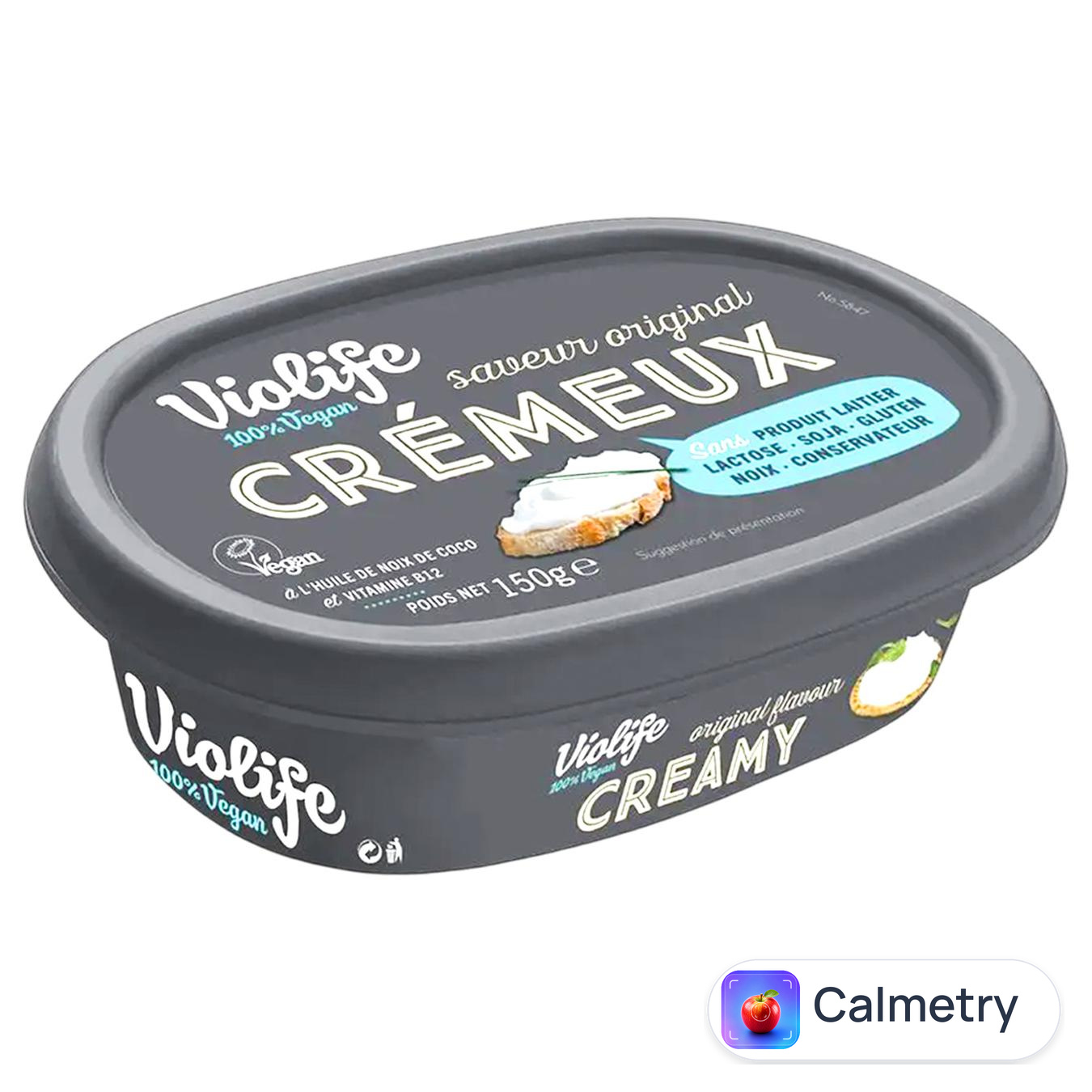 Крем-сир Violife Vegan Оригінал безлактозний 150г