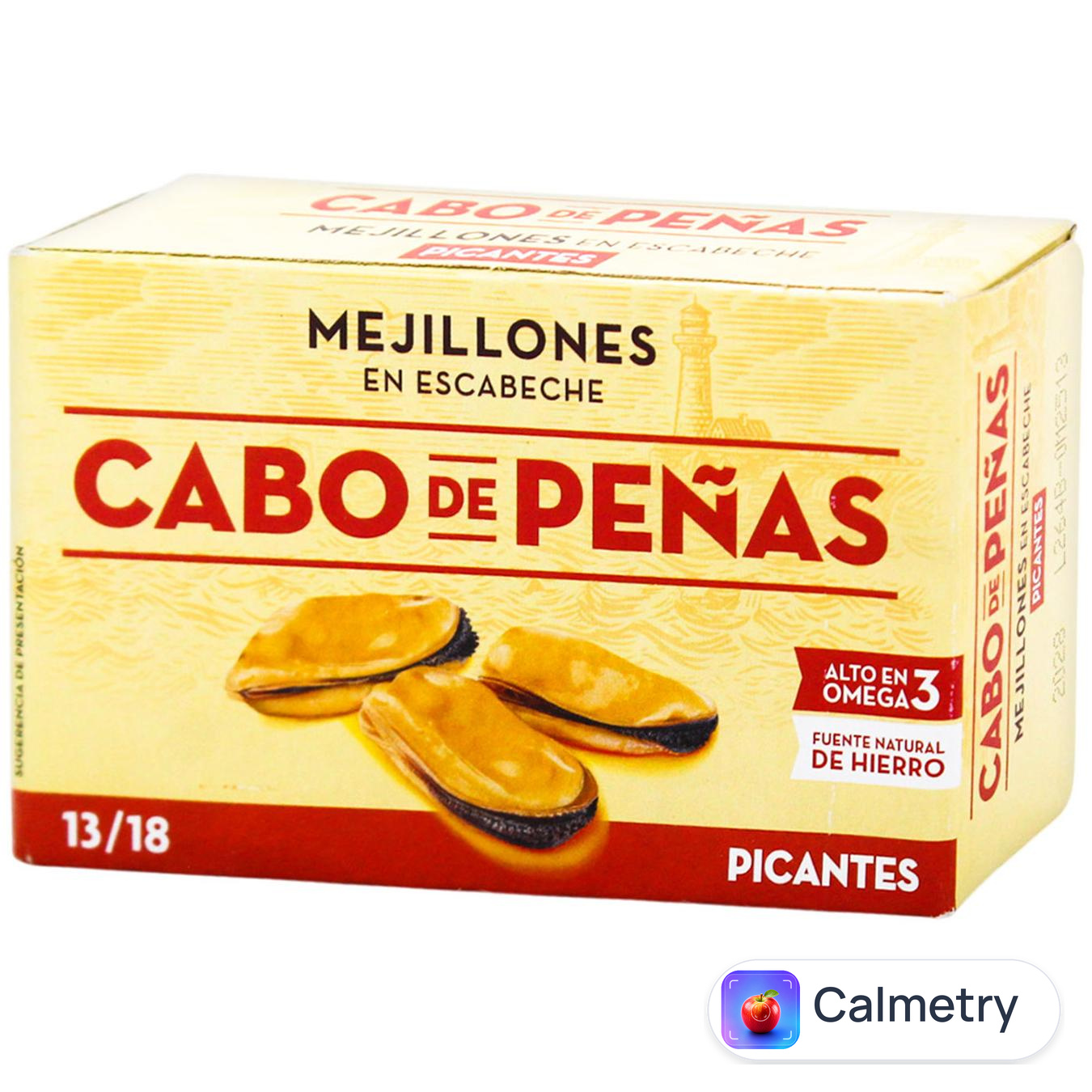 Мідії Cabo de Penas в маринаді гострі 111г