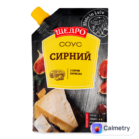 Соус «Щедро» «Сирний» д/п, 200г