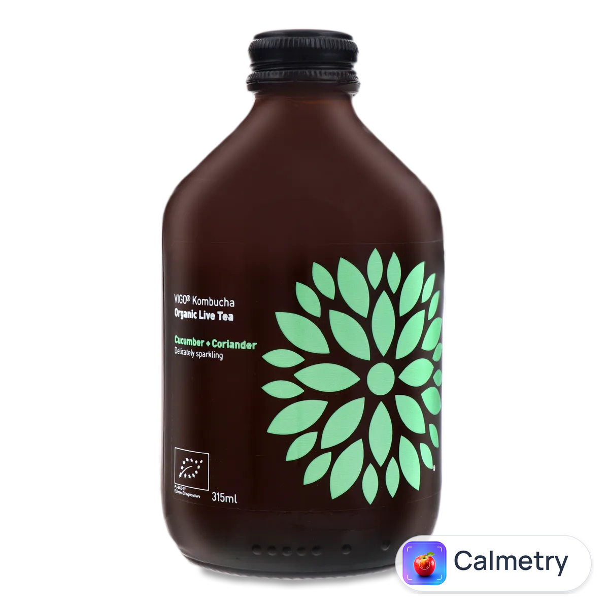 Напій Vigo Kombucha огірок-коріандр 0,33л