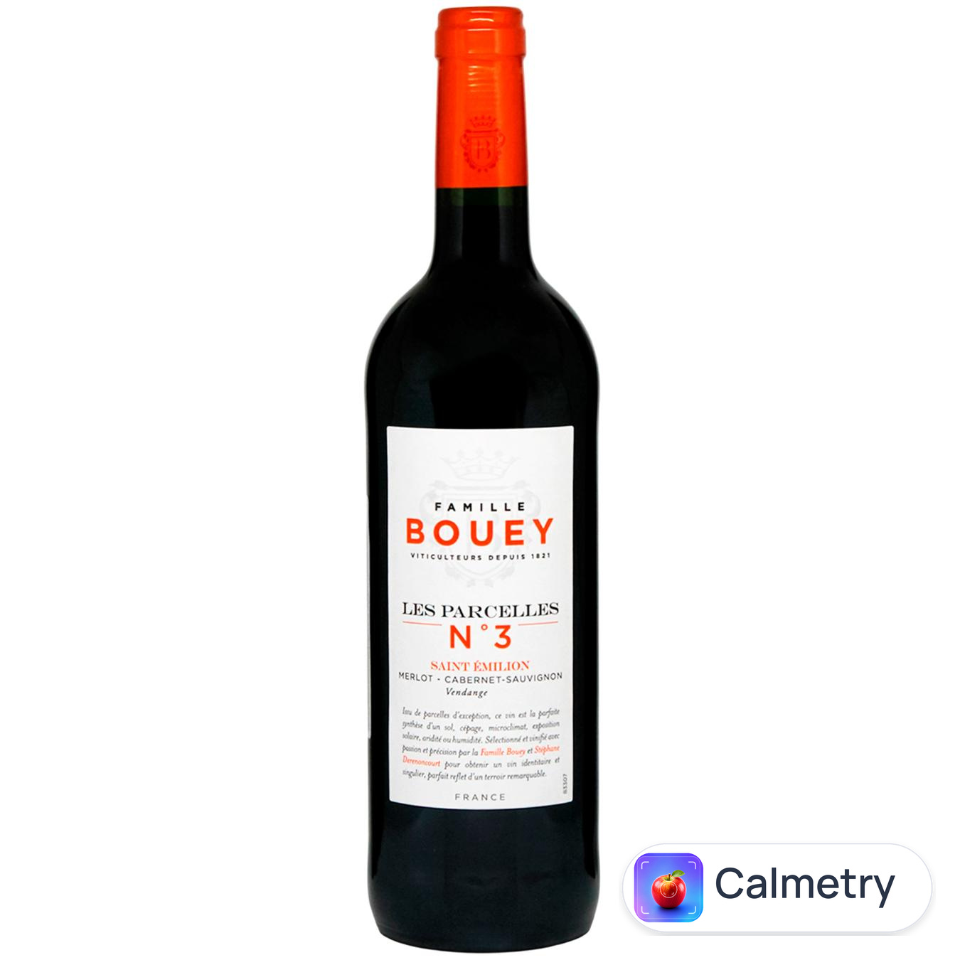 Вино Les Parcelles №3 червоне сухе 13% 0,75л