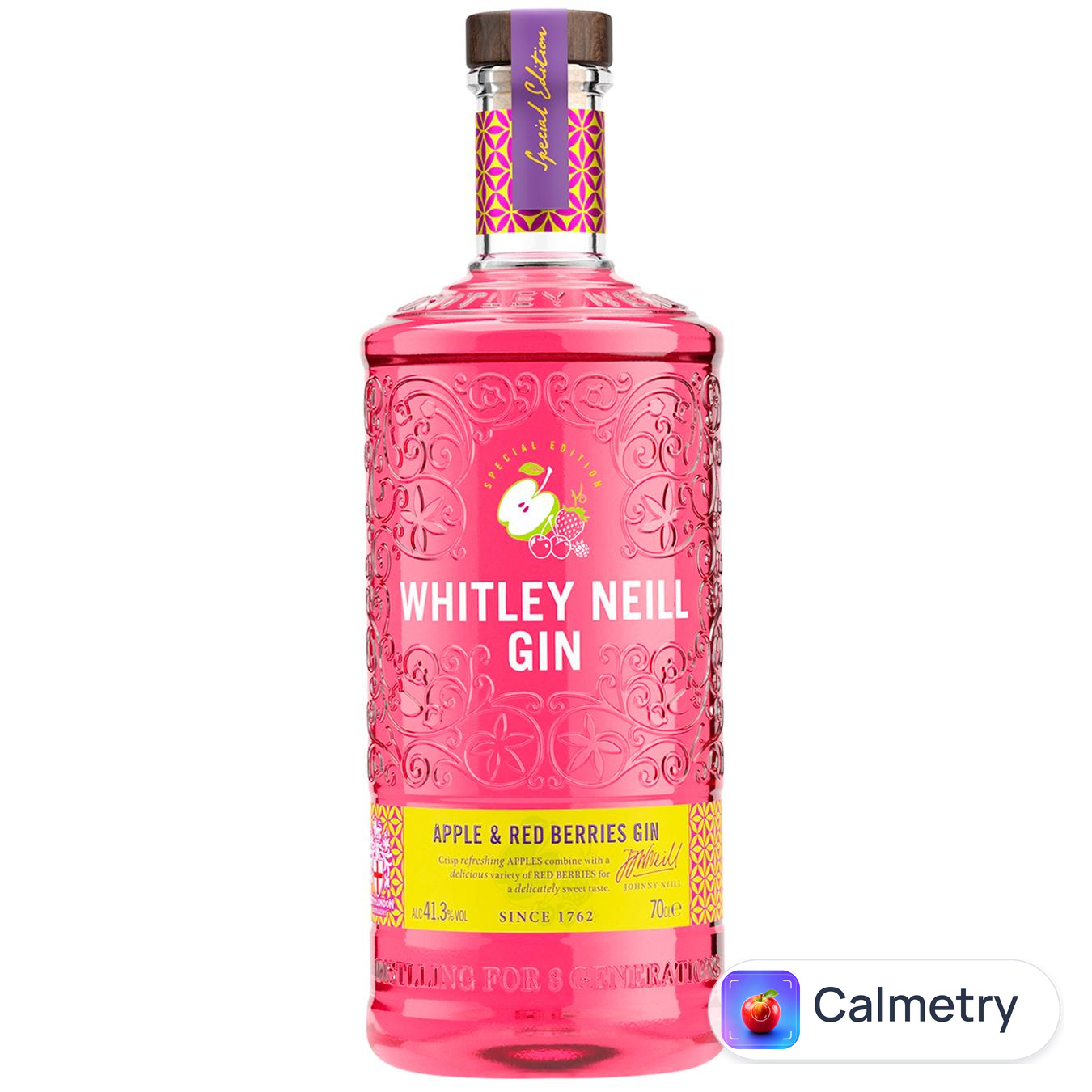 Джин Whitley Neill Apple & Red Berries 41,3% 0,7л