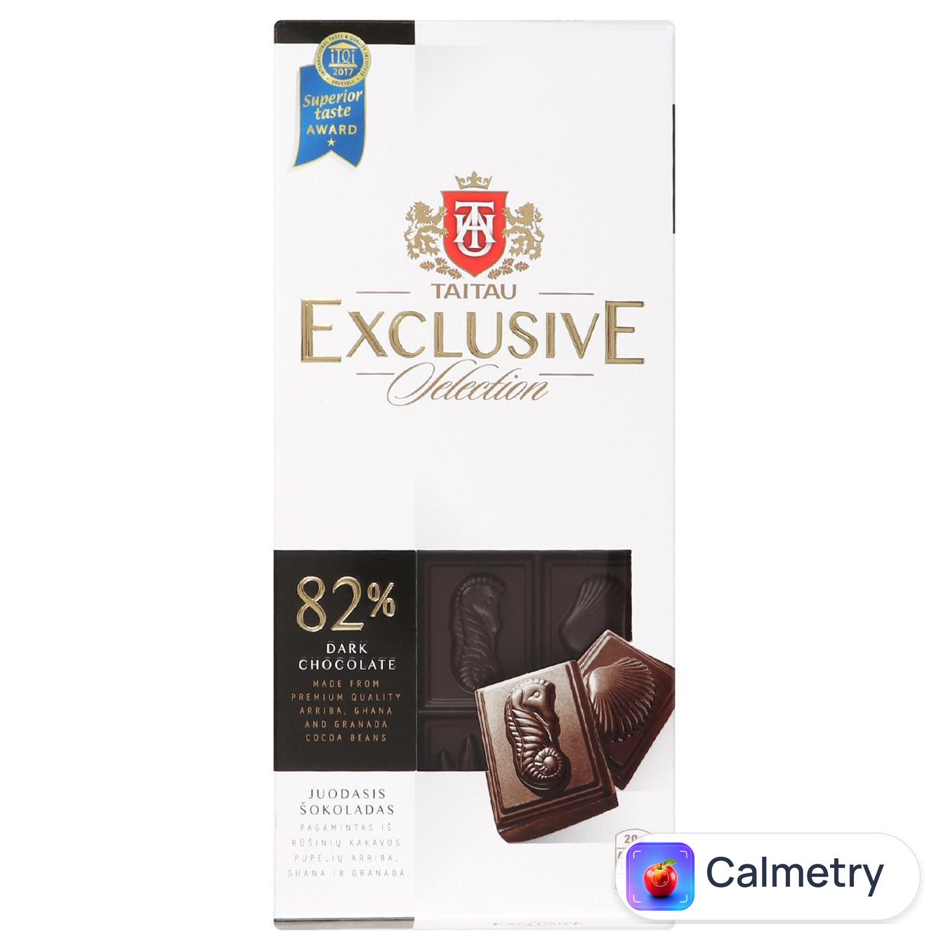 Шоколад чорний Meskenas Tai Tau Exclusive 82% 100г