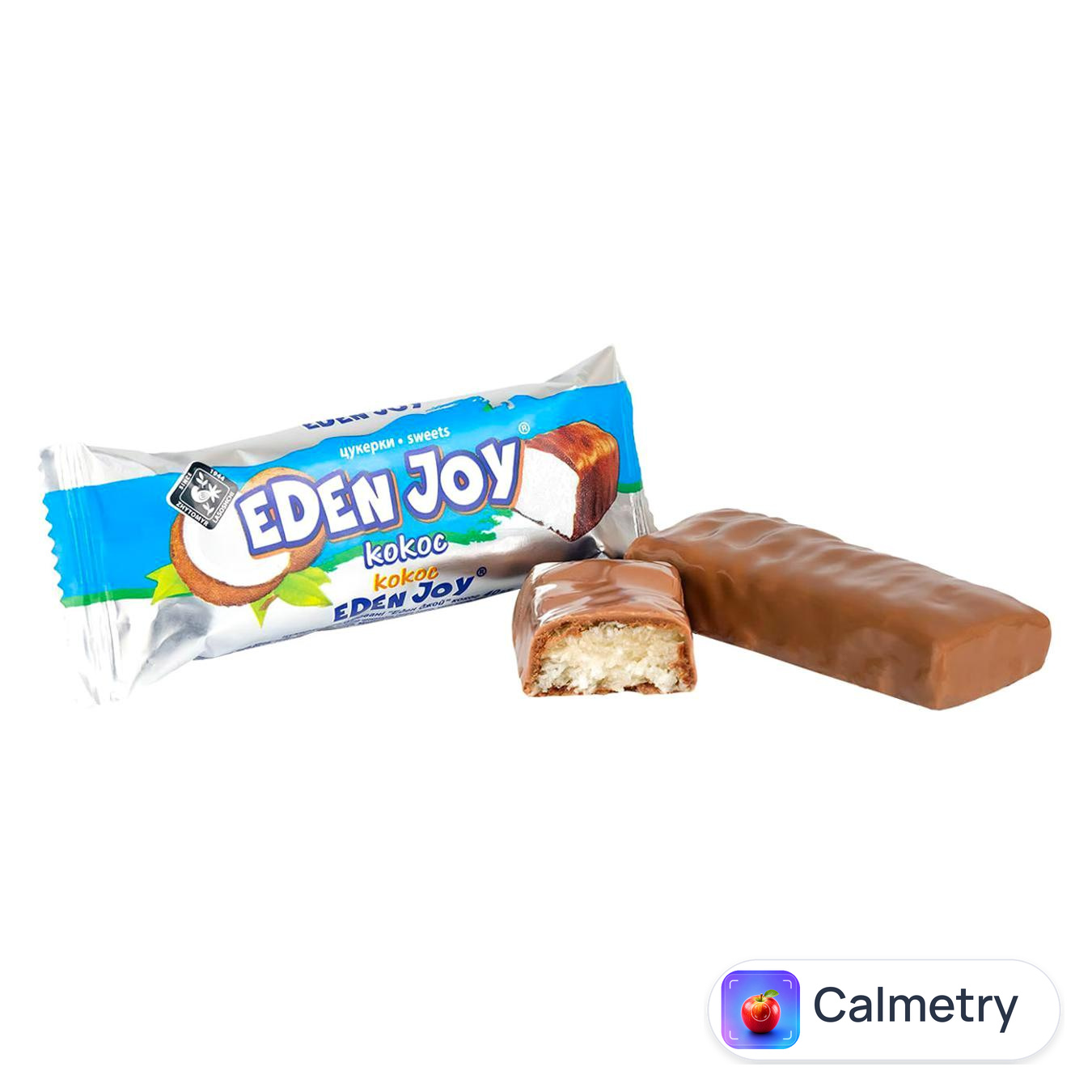 Цукерки Житомирські Ласощі Eden Joy кокос 40г
