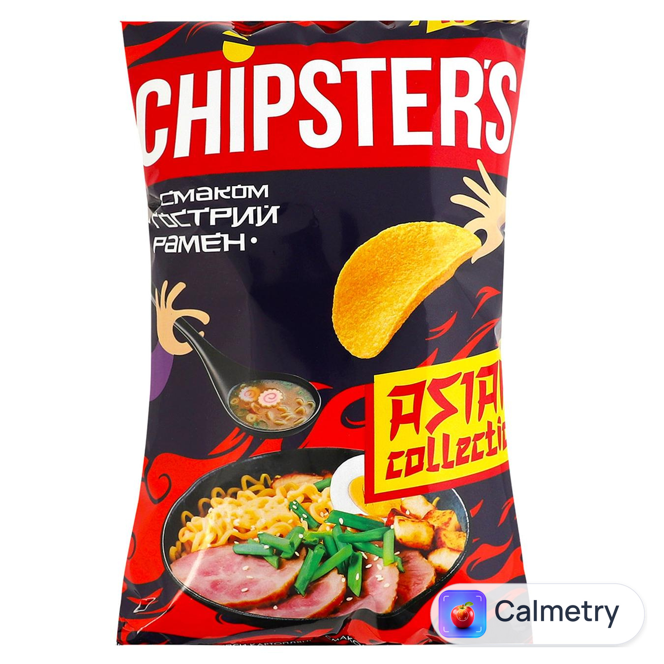 Чипси Chipster's Asian Collection Гострий рамен 90г — фото продукту