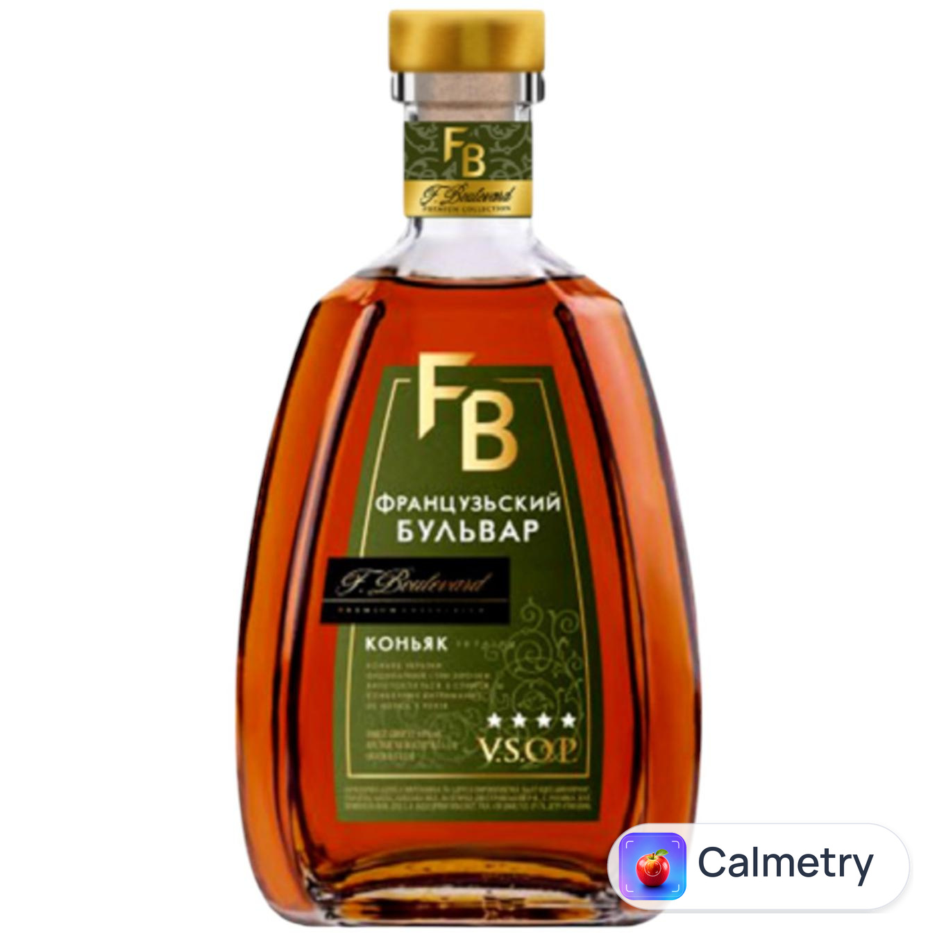 Коньяк Французький бульвар 4 роки 40% 0,5л