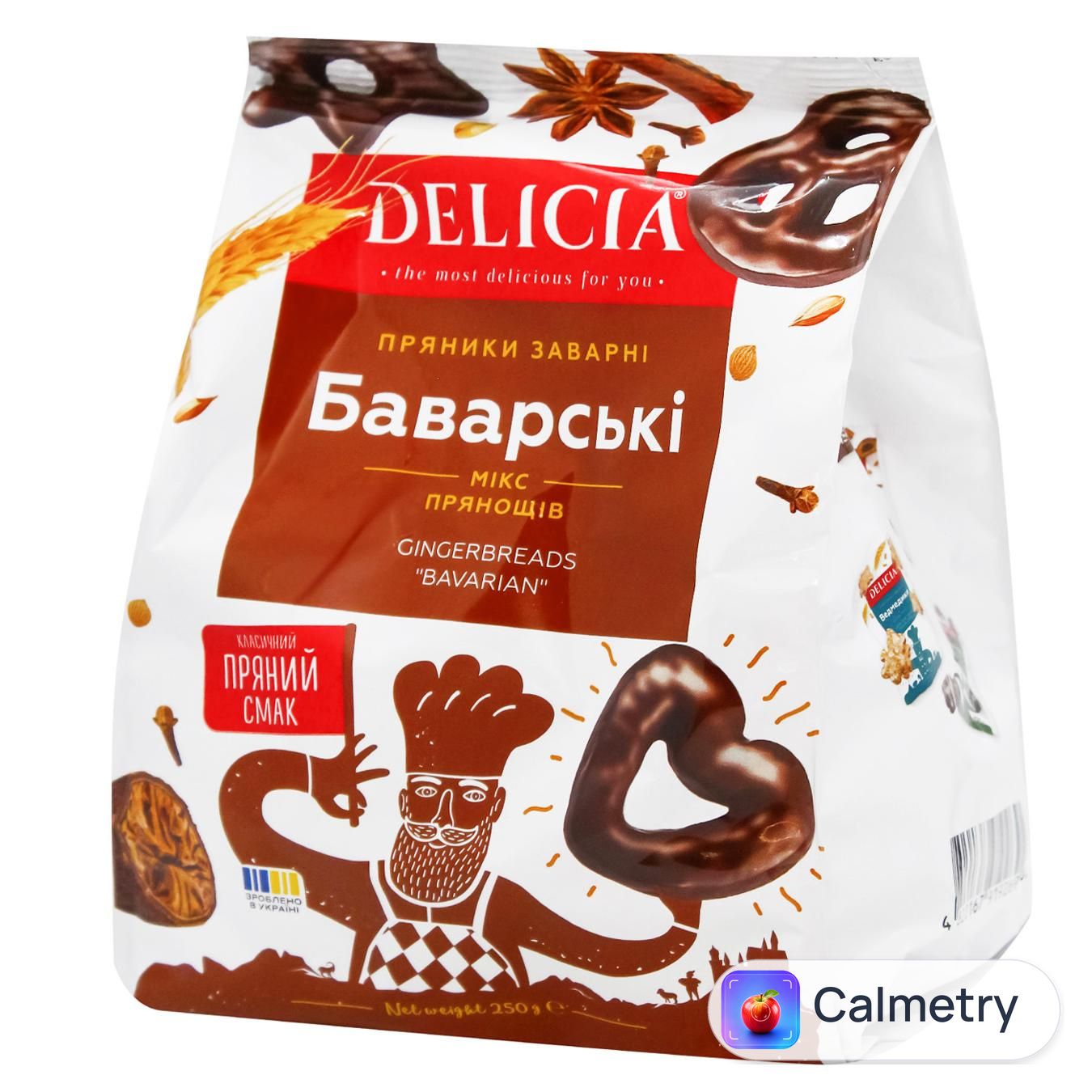 Пряники Delicia Баварські заварні 250г