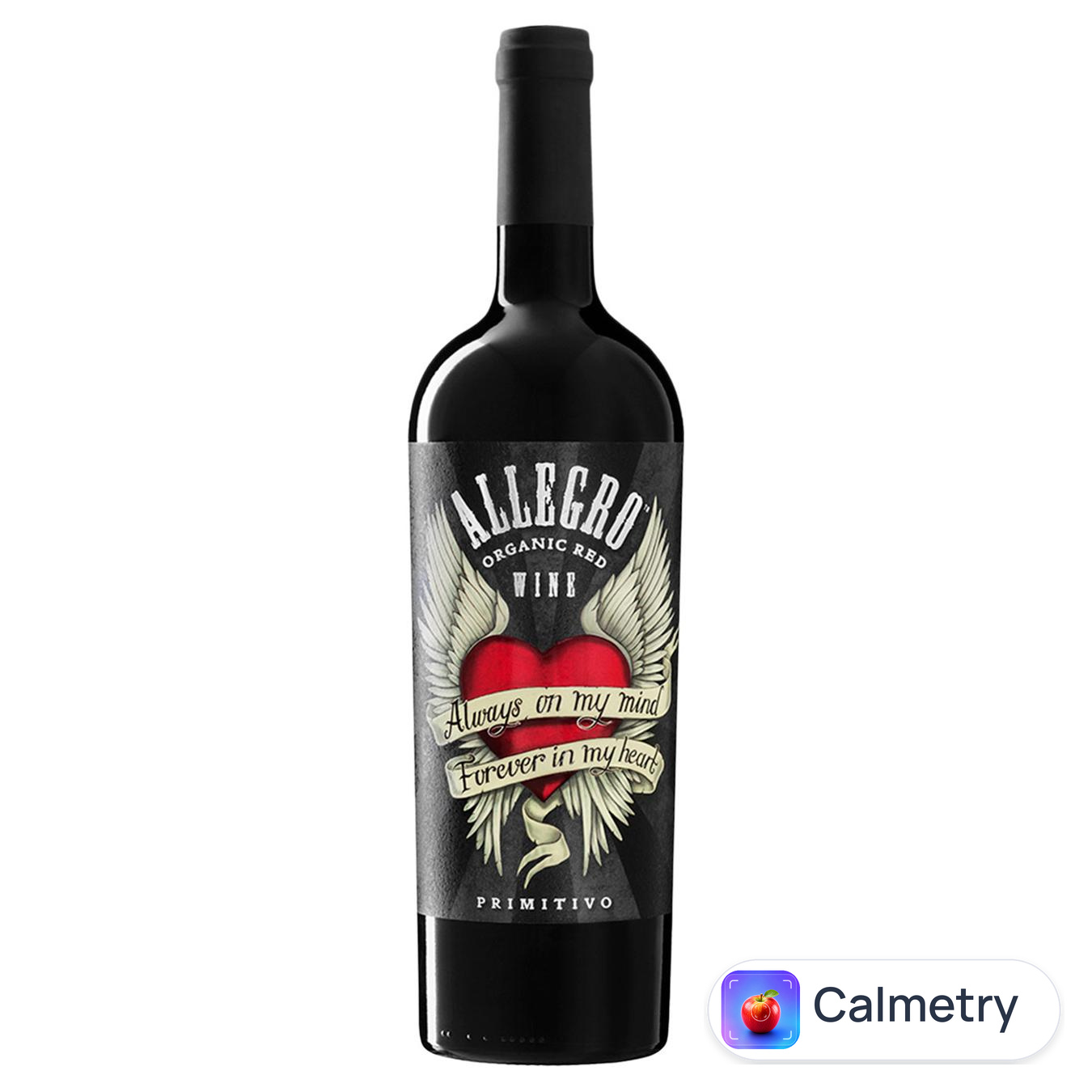 Вино Mare Magnum Primitivo Allegro Organic червоне сухе 14% 0,75л