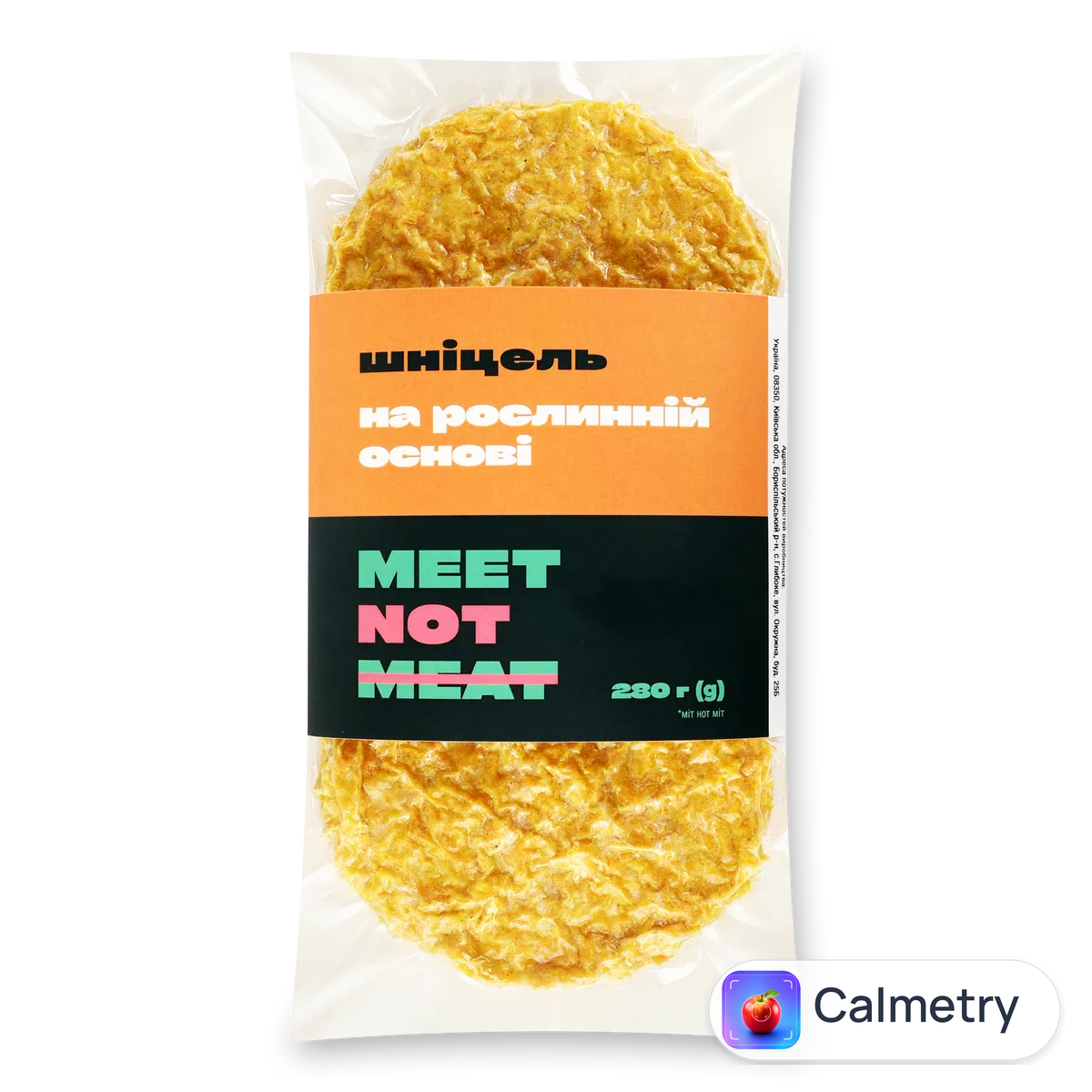 Шніцель Meet Not Meat на рослинній основі 280г
