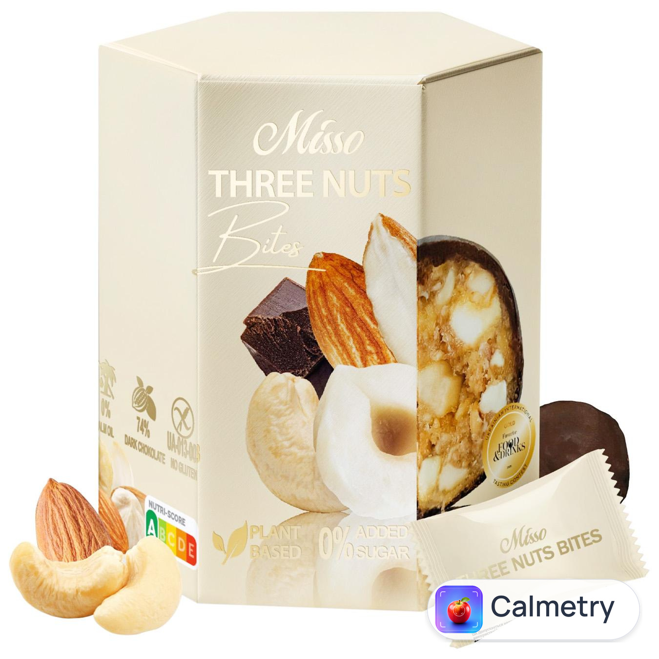 Цукерки Misso Три горіхи 180г