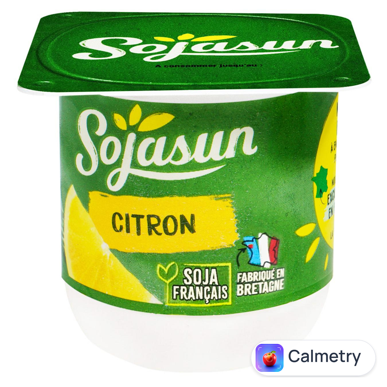 Йогурт Sojasun соєвий лимон з м'якоттю 100г — фото продукту