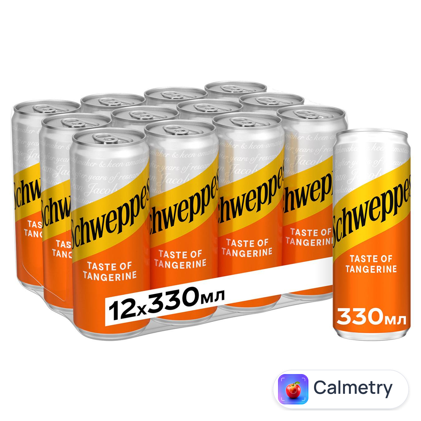 Напiй газований Schweppes Tangerine 0,33л