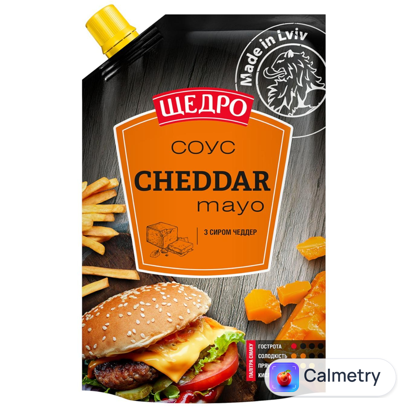 Соус Щедро Cheddar Mayo 180г