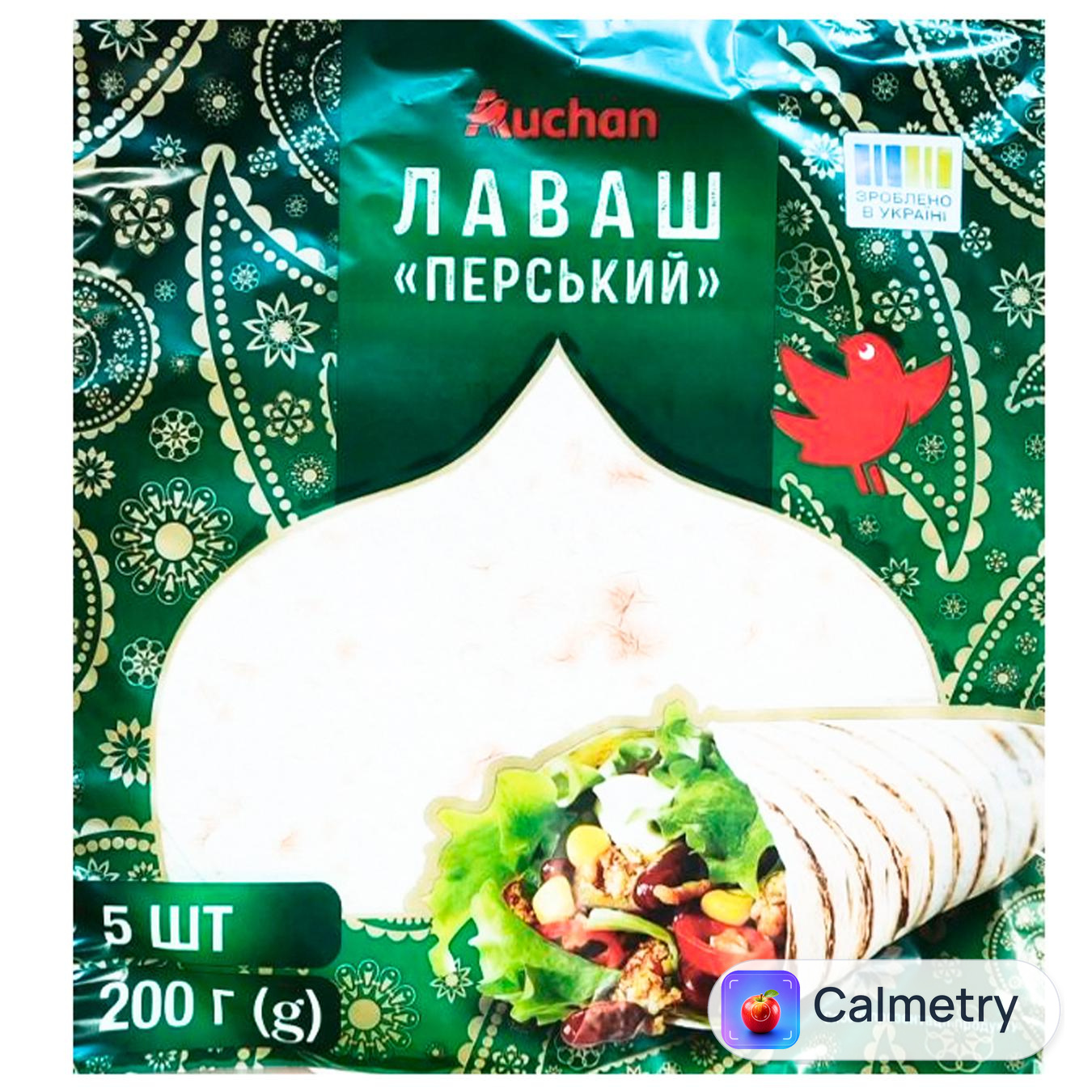 Лаваш Auchan Перський 200г