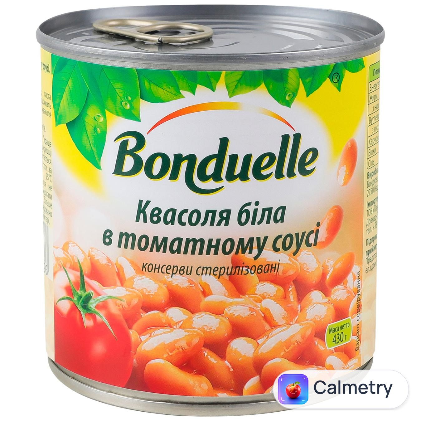 Квасоля Bonduelle біла в томатному соусі 430г