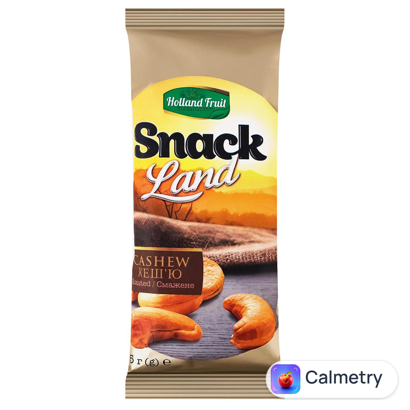 Кеш'ю Snack Land смажене 75г — фото продукту