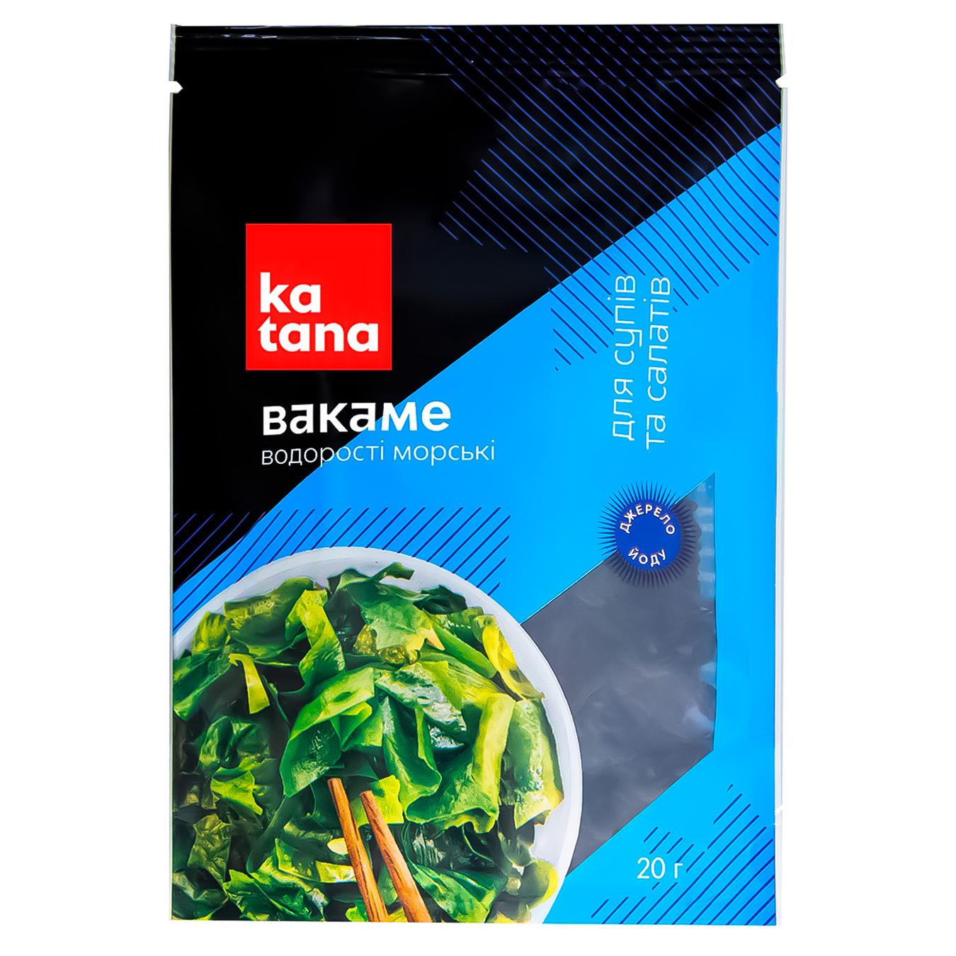 Водорості морські Katana Вакаме 20г — фото продукту