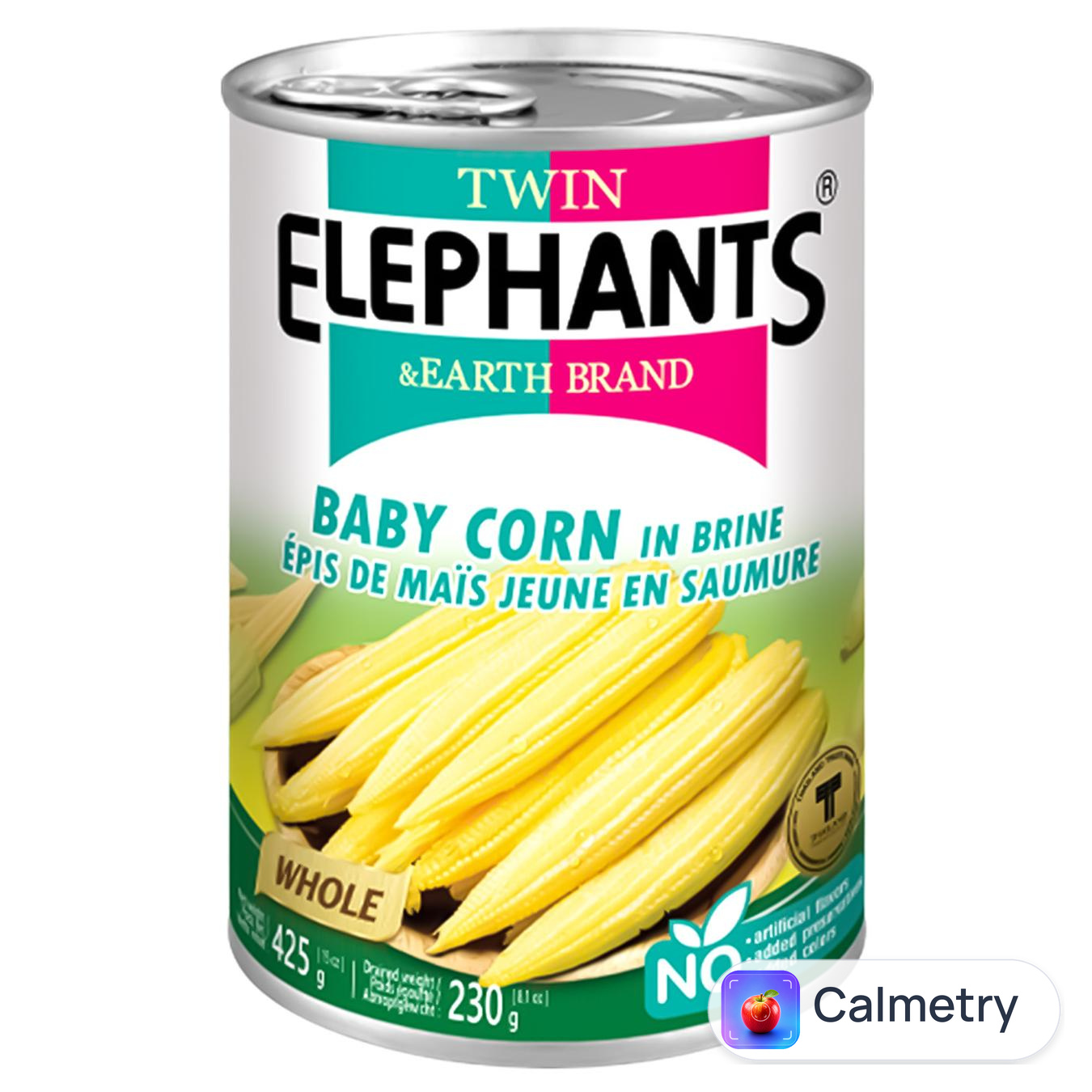 Кукурудза бейбі Elephants ціла у розсолі 425г