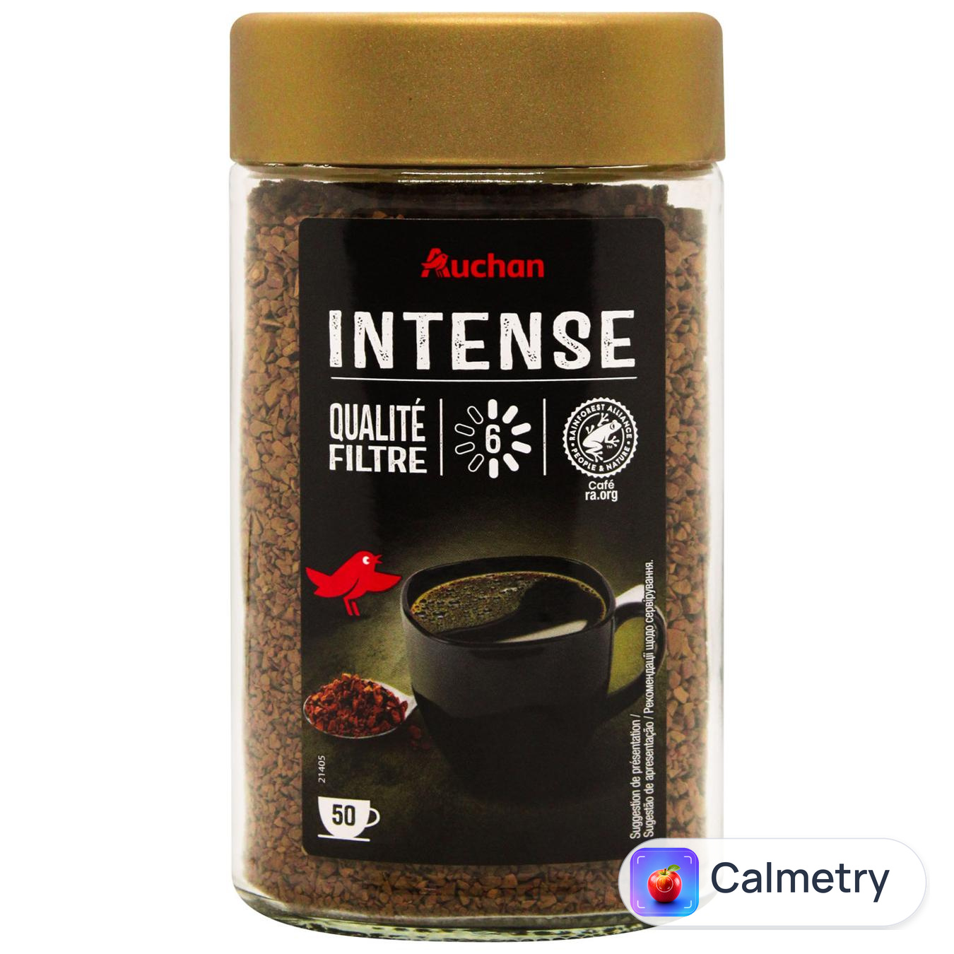 Кава розчинна Auchan Intense 100г