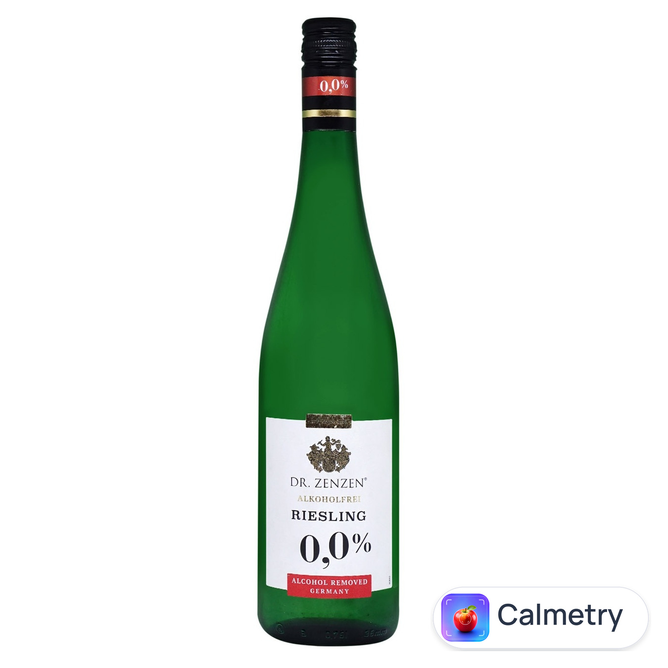 Вино Dr.Zenzen Riesling біле напівсолодке безалкогольне 0,75л