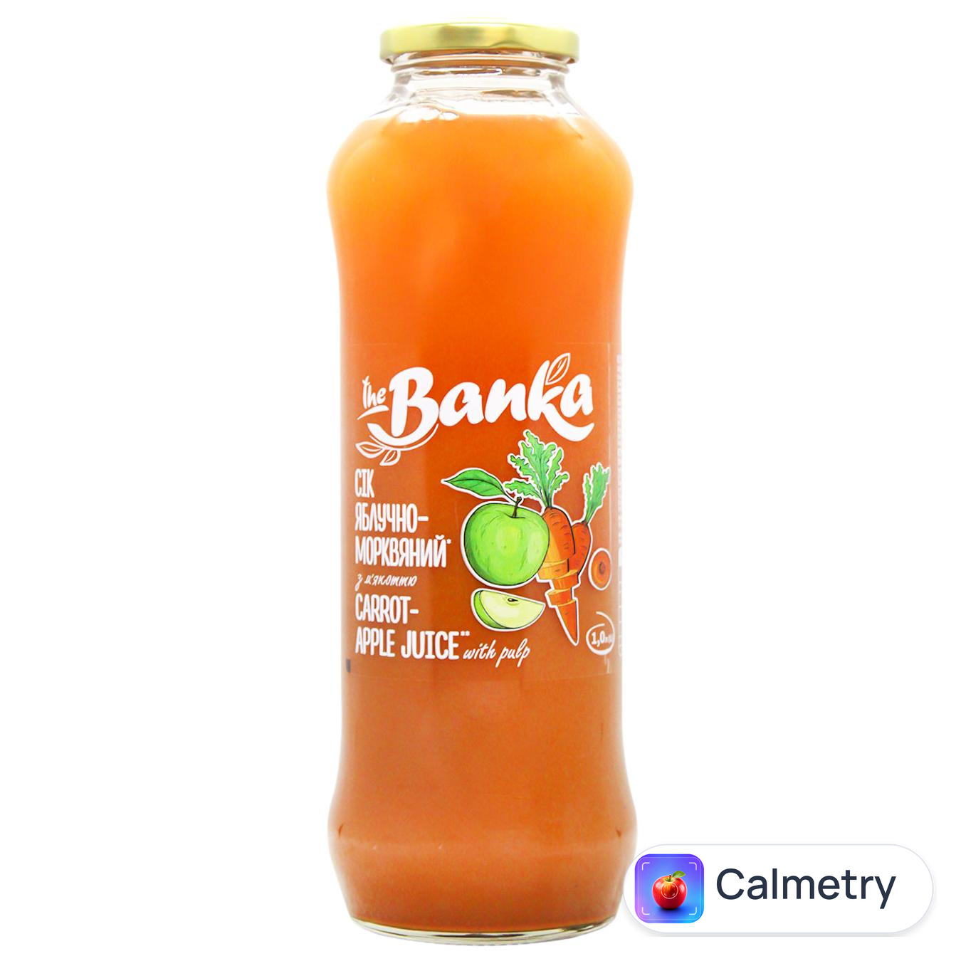 Сік The Banka яблучно-морквяний 1л