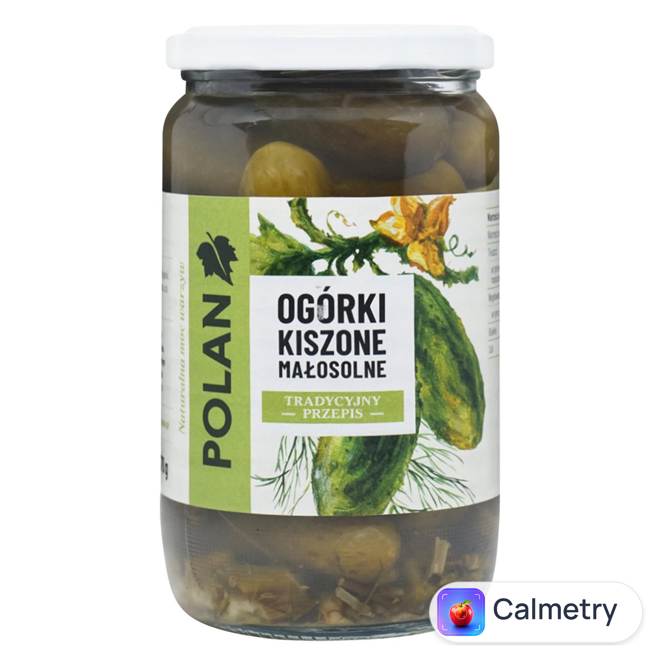 Огірки Polan солоні мариновані 670г